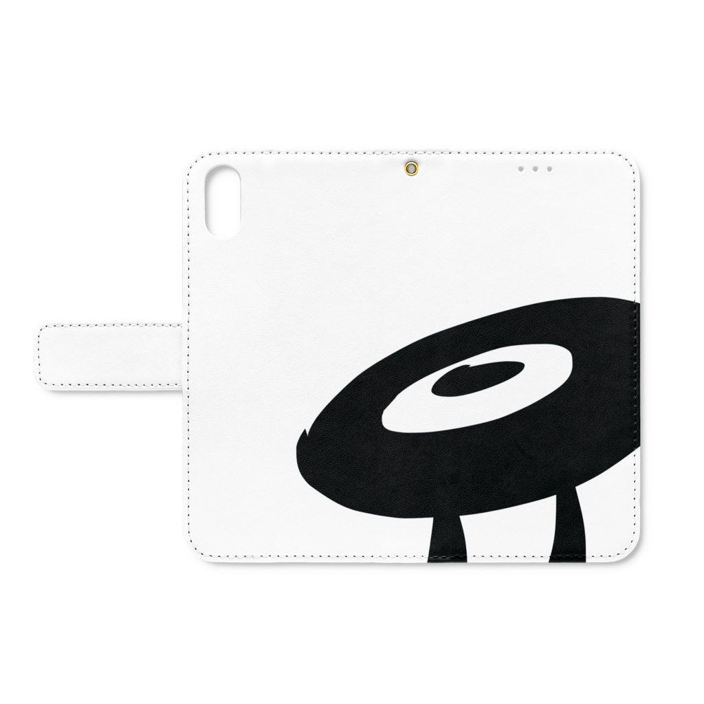 モンス/アイ*手帳型iPhoneケース