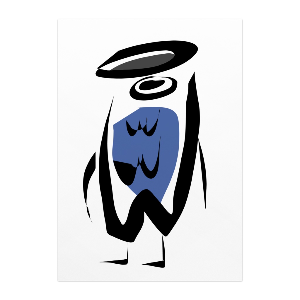 こいのぼり/青*ポスター