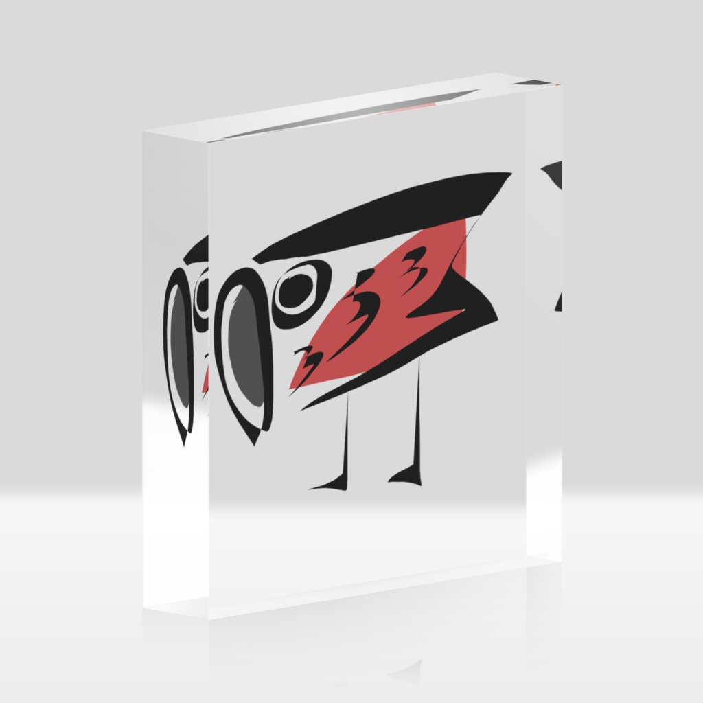 こいのぼり/赤*アクリルブロック