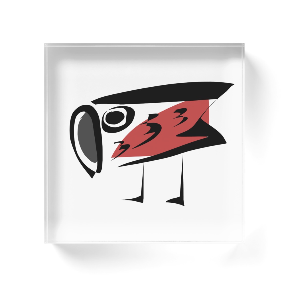 こいのぼり/赤*アクリルブロック