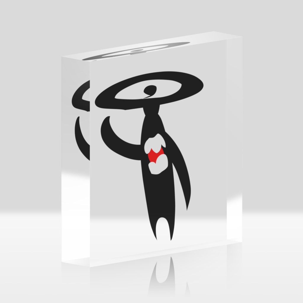 モンス/ワン*アクリルブロック