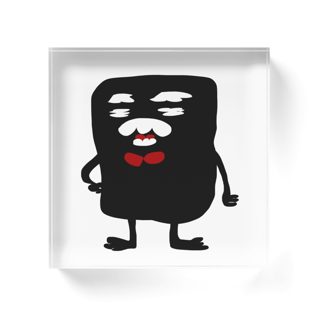 モンス/スクエア*アクリルブロック