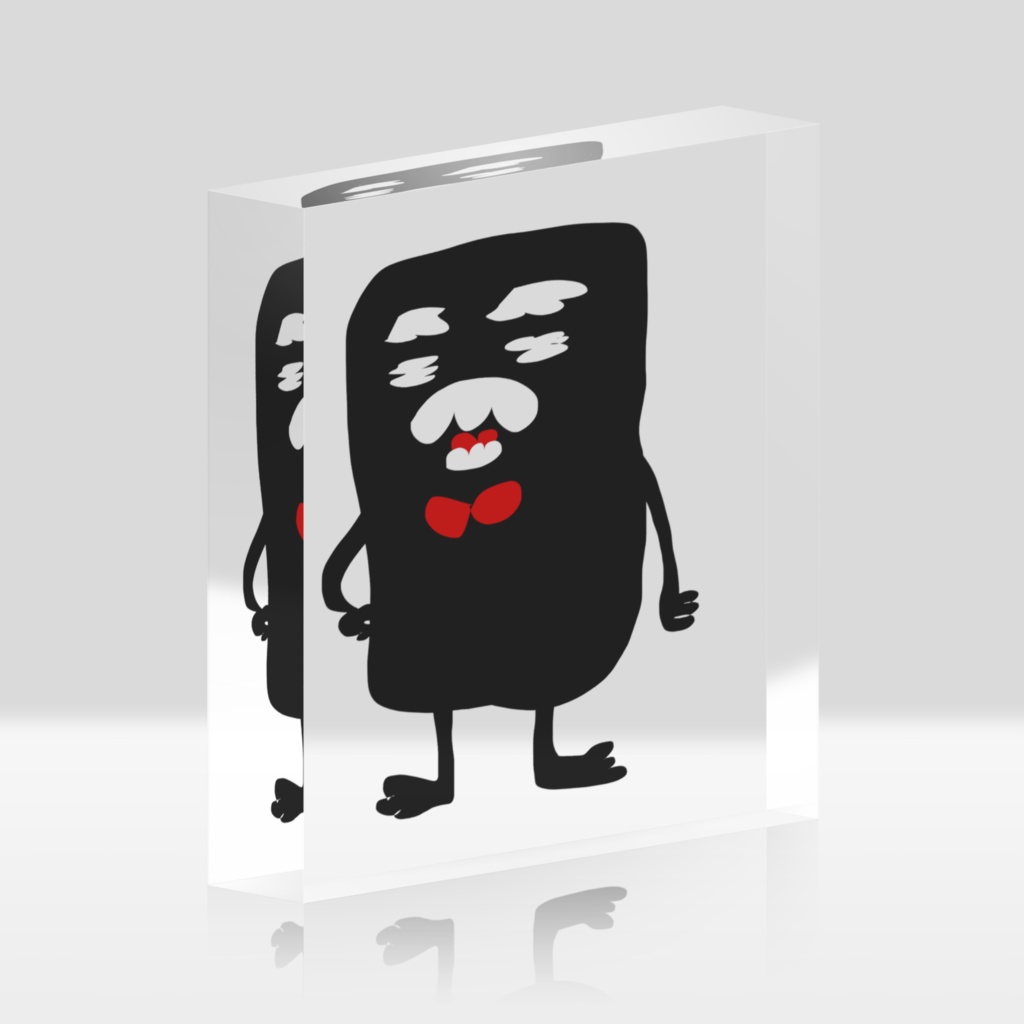 モンス/スクエア*アクリルブロック