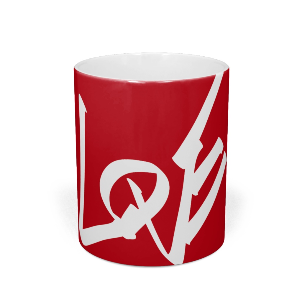 LOVE/レッド*マグカップ