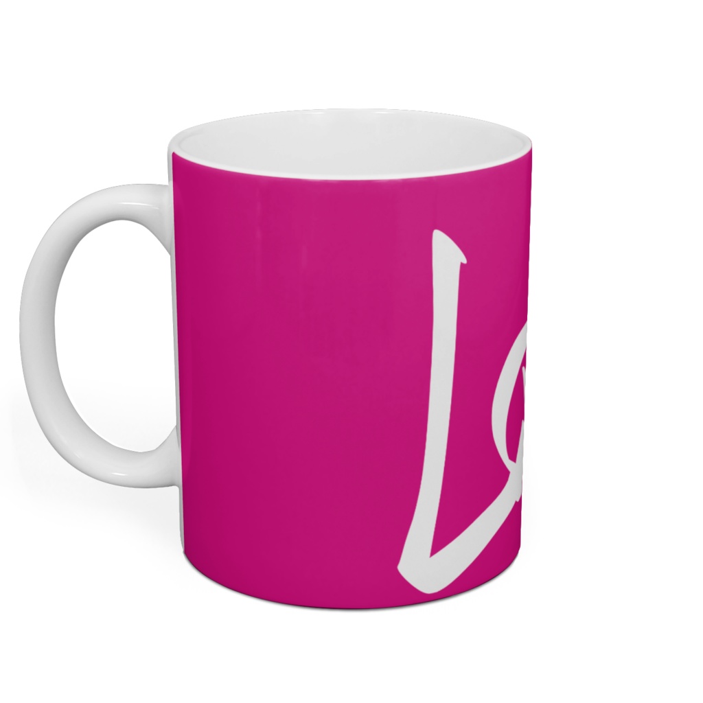 LOVE/ピンク*マグカップ