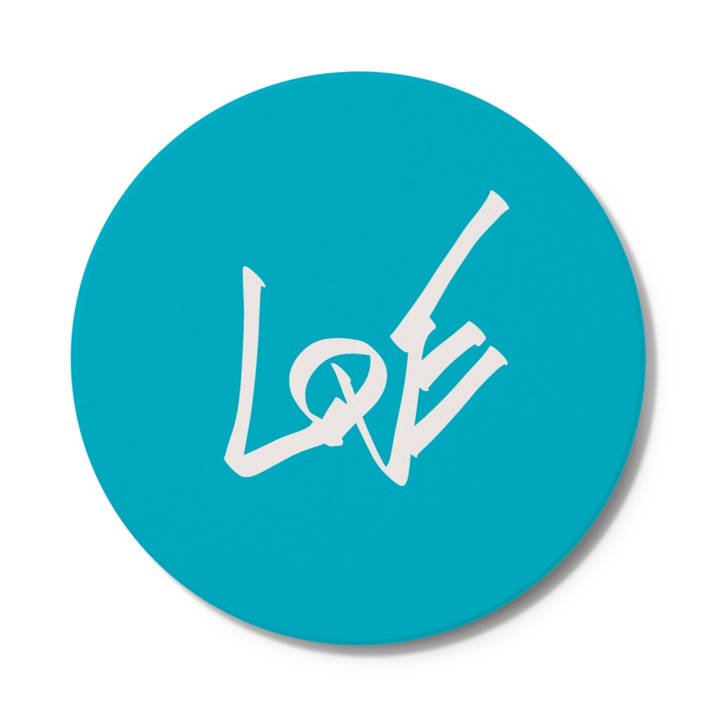 LOVE/スカイブルー*コースター