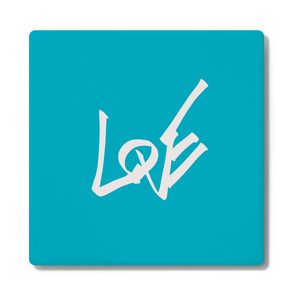 LOVE/スカイブルー*コースター
