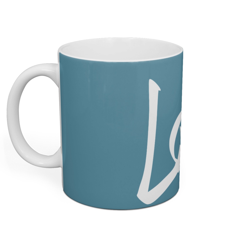 LOVE/スカイブルー*マグカップ