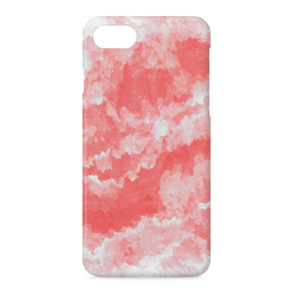 Sky/red*iPhoneケース