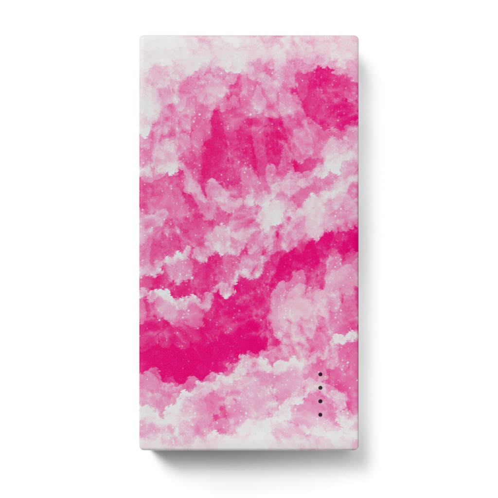 Sky/pink*モバイルバッテリー