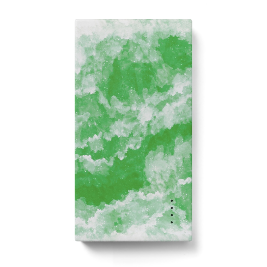 Sky/green*モバイルバッテリー