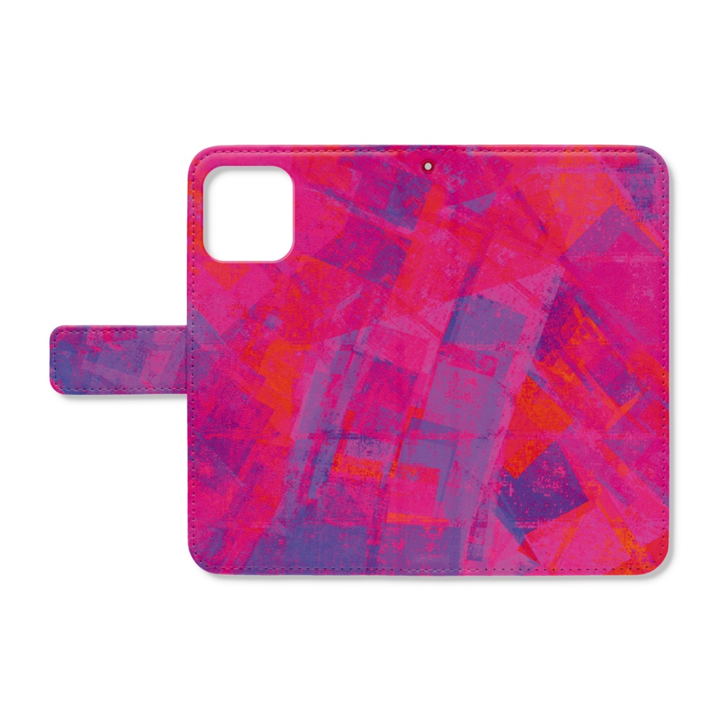 カラフル/ピンクパープル*iPhoneケース