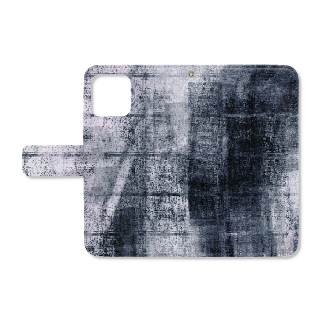 カラフル/ブラックホワイト*iPhoneケース