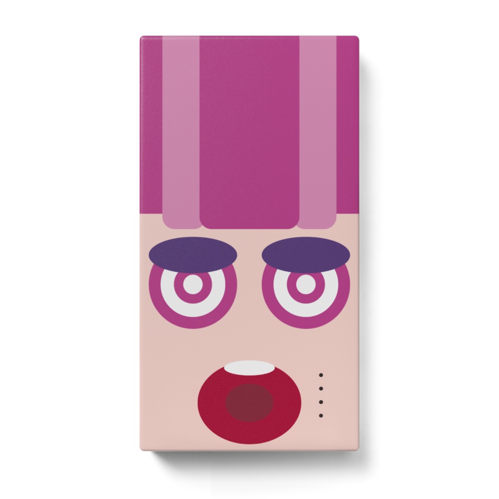 wow/ピンク*モバイルバッテリー