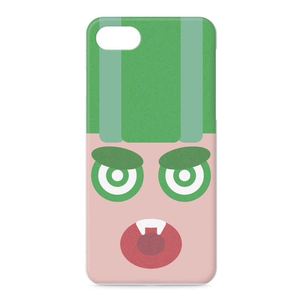 【正面のみ印刷】vampire/グリーン*iPhoneケース