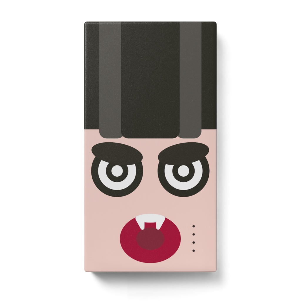 vampire/ブラック*モバイルバッテリー