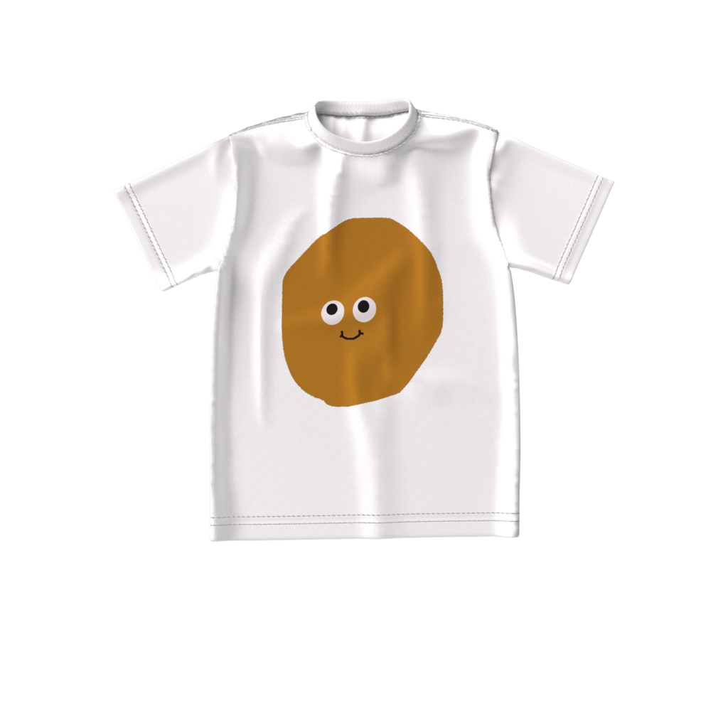 おやさい(じゃがいも)ビッグシルエットTシャツ