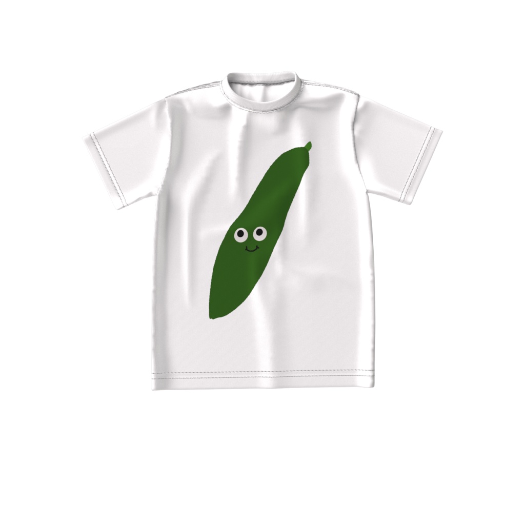 おやさい(きゅうり)ビッグシルエットTシャツ