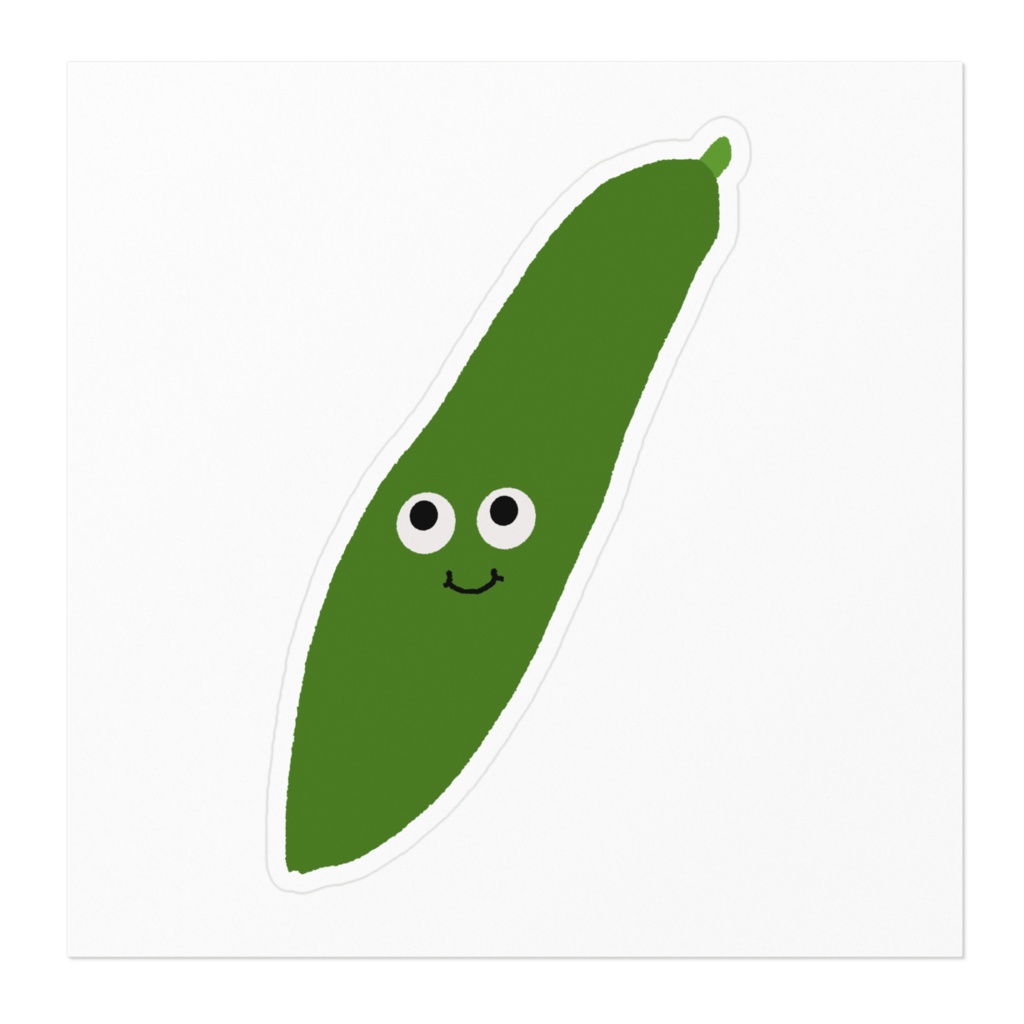 おやさい(きゅうり)ステッカー