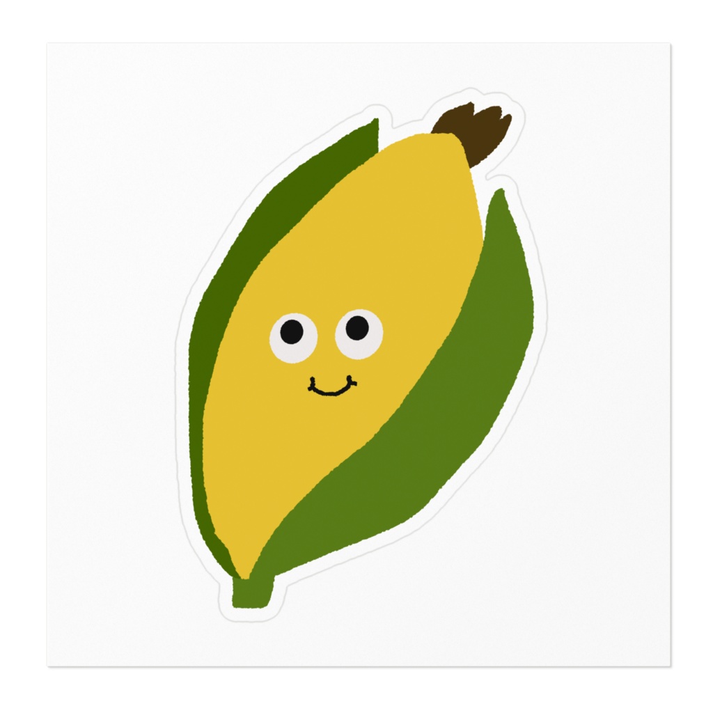 おやさい(とうもろこし)ステッカー