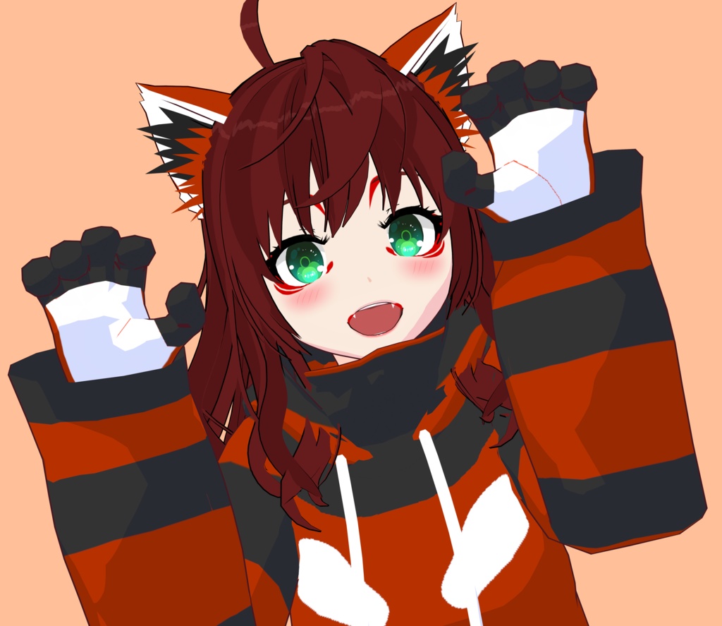 Red Panda hoodie for Charity