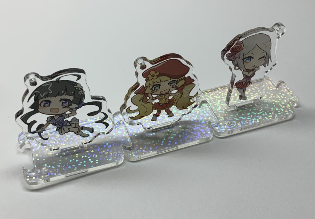 アイドル衣装ハーツ組アクリルスタンド