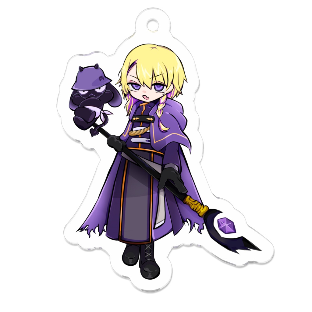 Raw＆ティクティーくんアクキー