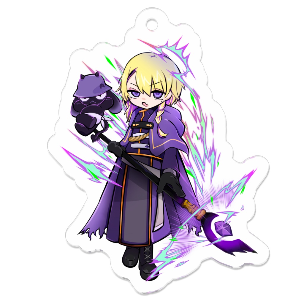 Raw＆ティクティーくんアクキー⚡