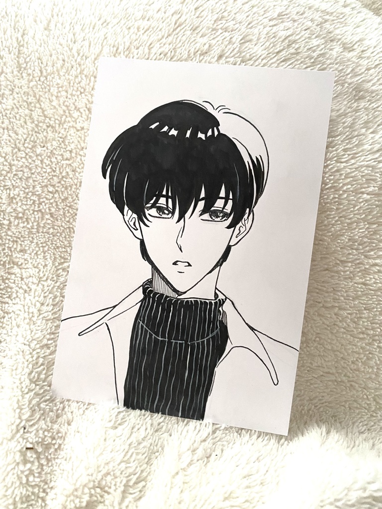 アナログイラスト_モノクロ