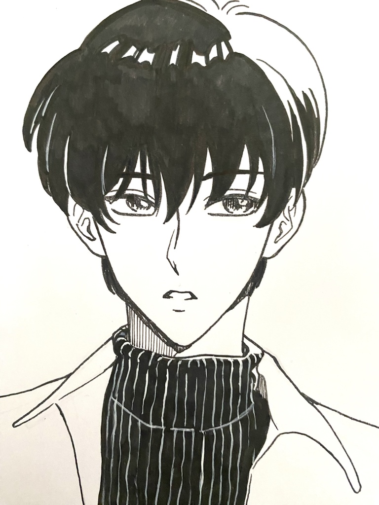 アナログイラスト_モノクロ