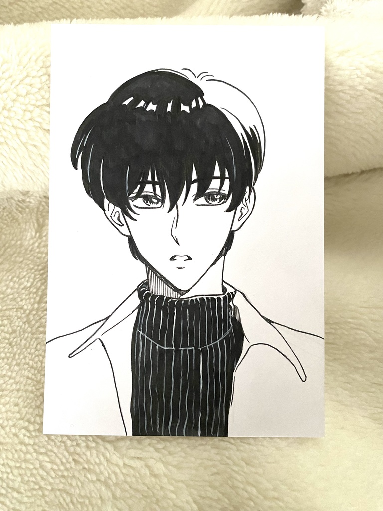 アナログイラスト_モノクロ