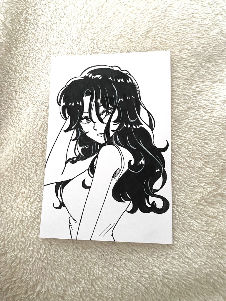 アナログイラスト_モノクロ