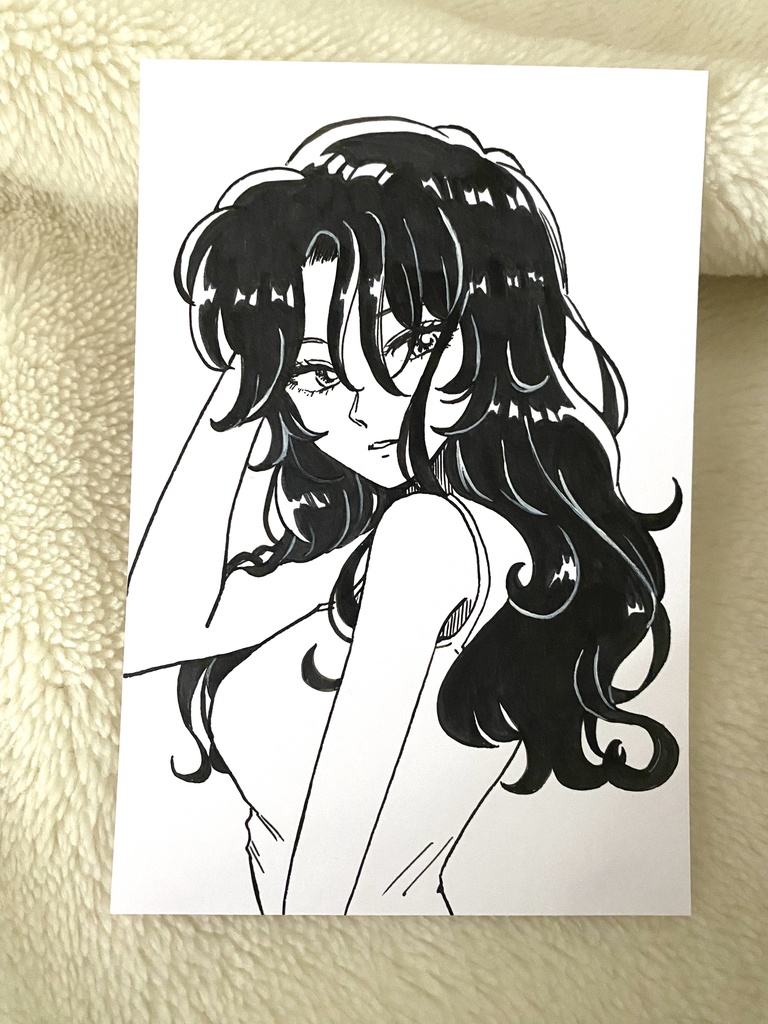 アナログイラスト_モノクロ