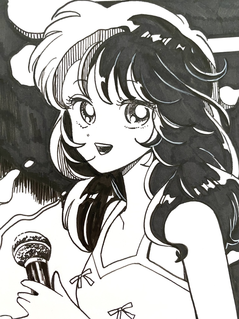 アナログ原画_モノクロ