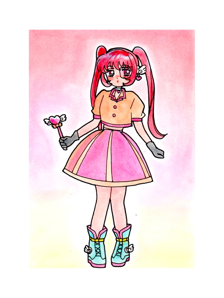 【そうさくマーケット】カラー原画1