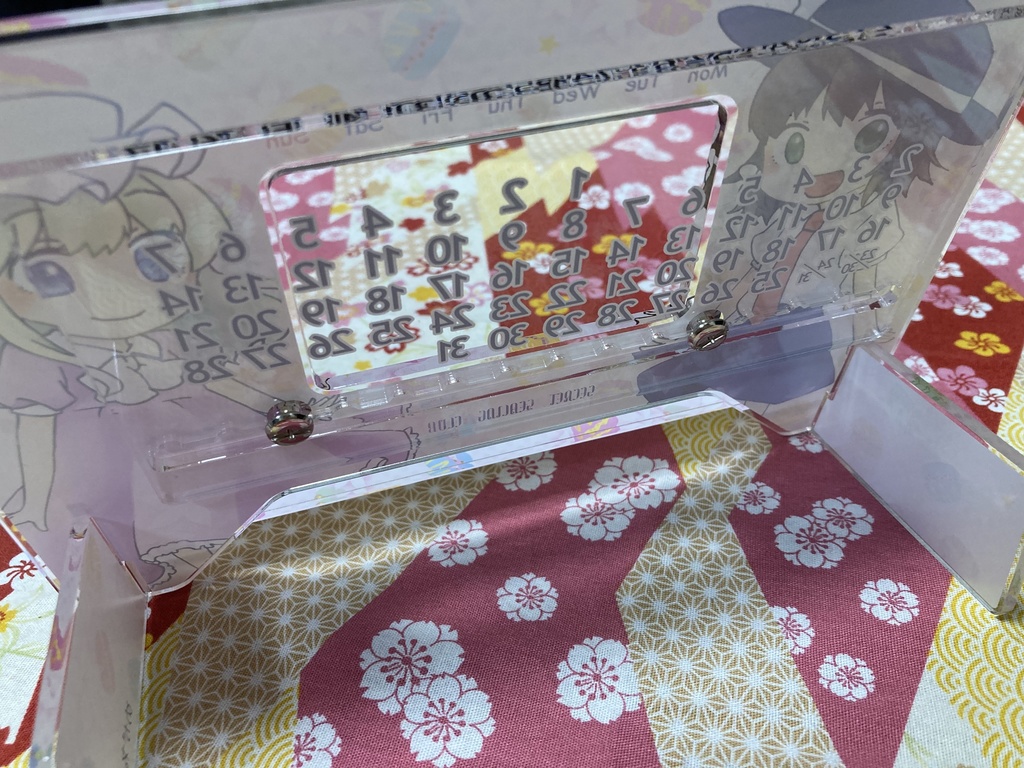 秘封倶楽部 アクリル卓上カレンダー