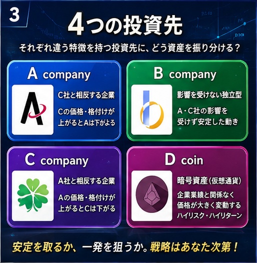 【ココフォリア対応】PORTFOLIO|株式・暗号資産を売買する投資戦略ボードゲーム