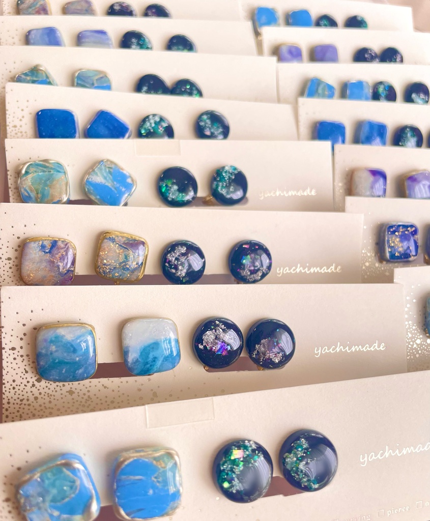 五条悟イメージアクセサリー4Pセット【ピアス/イヤリング選択有】
