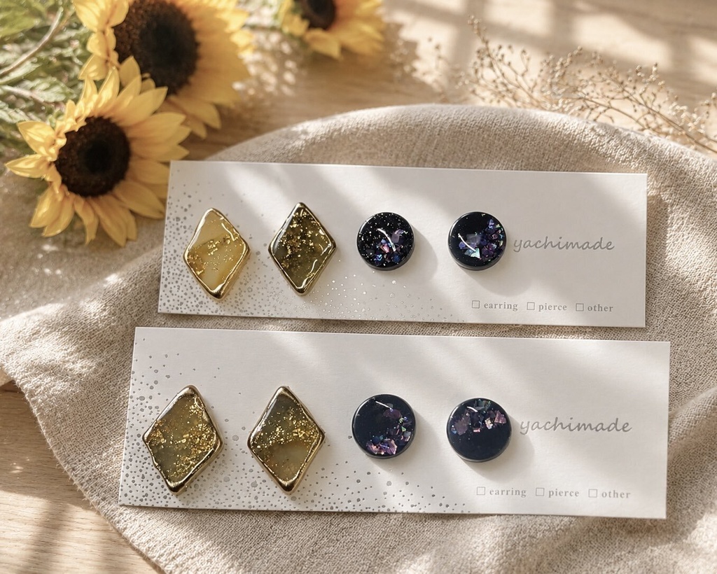 夏油傑イメージアクセサリー4Pセット【ピアス/イヤリング選択有】