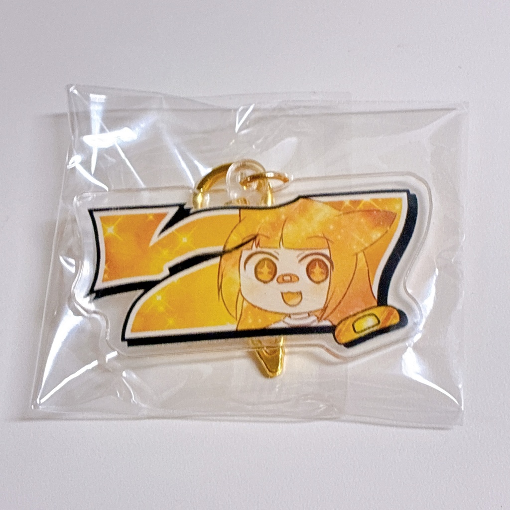 金7図柄アクリルキーホルダー【脳汁屋】