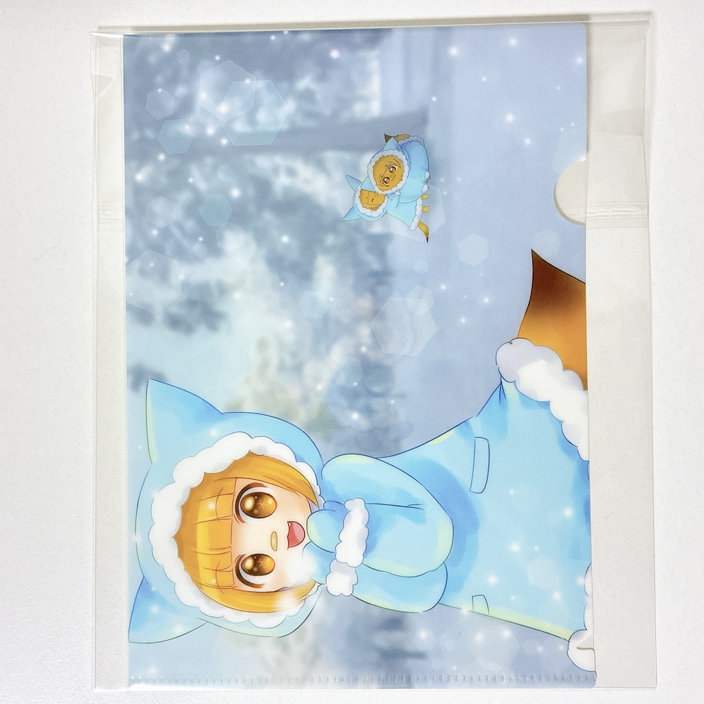 クリアファイル『ゆきんこんちゃん』