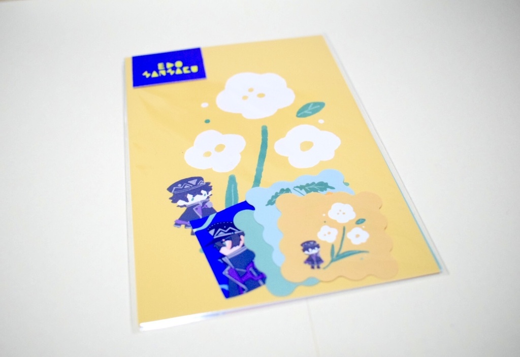 江戸三作　ポストカード&シールセット