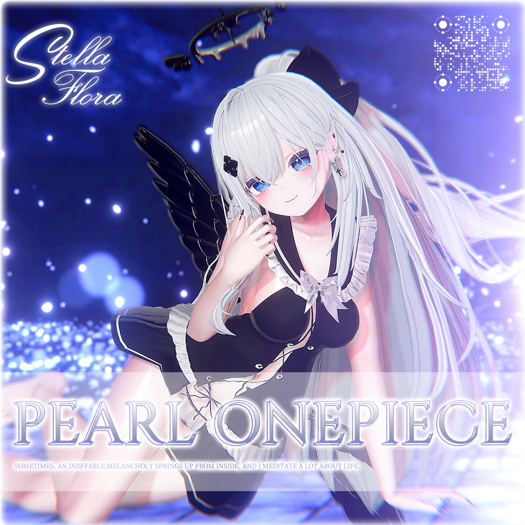 【8アバター対応】Pearl Onepiece【VRChat】