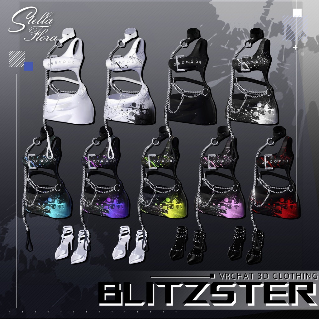 「セール中」【8アバター対応】Blitzster【VRChat】