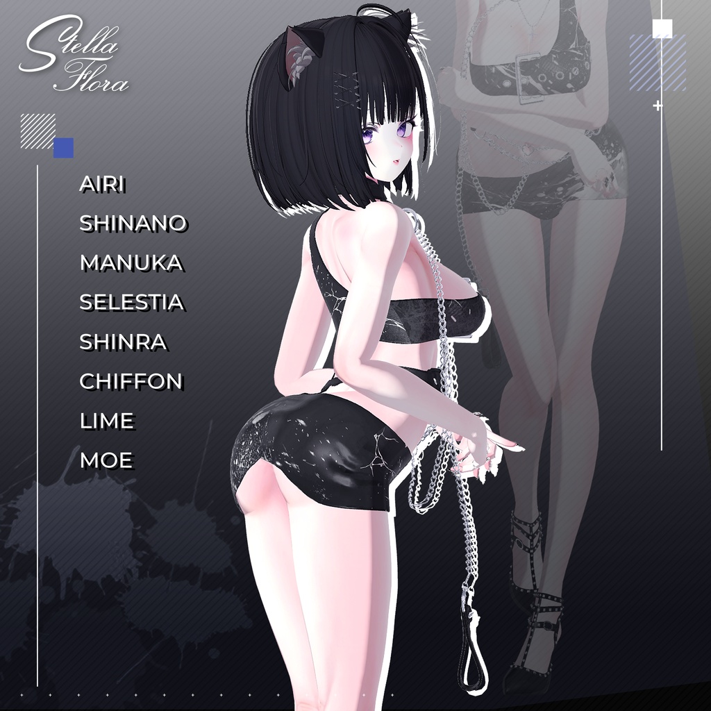 「セール中」【8アバター対応】Blitzster【VRChat】