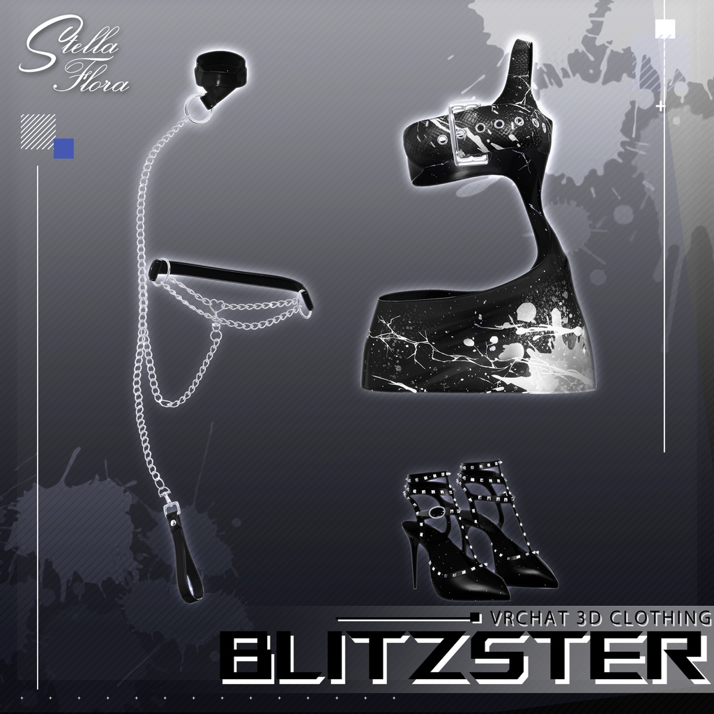 「セール中」【8アバター対応】Blitzster【VRChat】