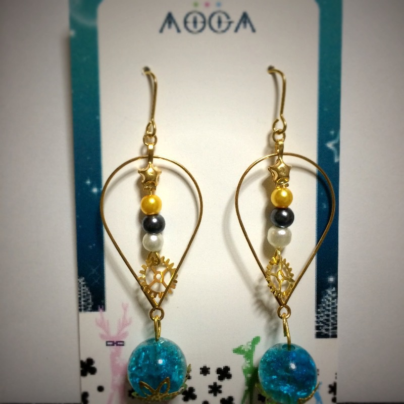 【青八木】!ピアス・イヤリング【弱ペダ】