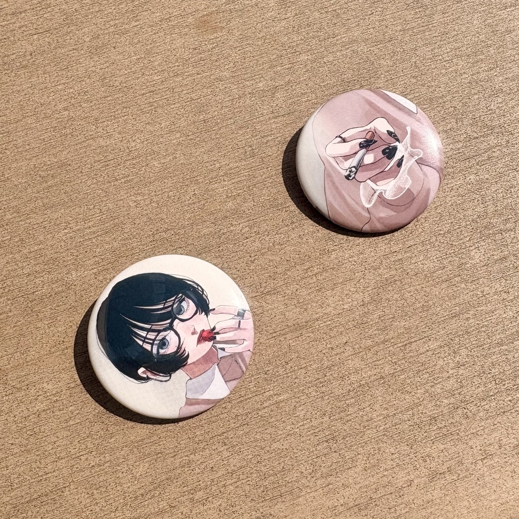 缶バッジ2種
