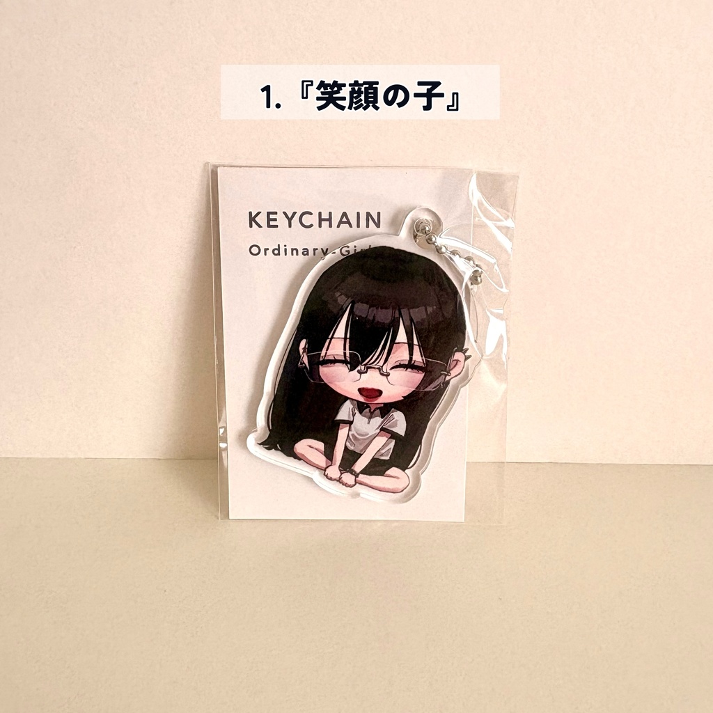 ミニキャラアクリルキーホルダー2種