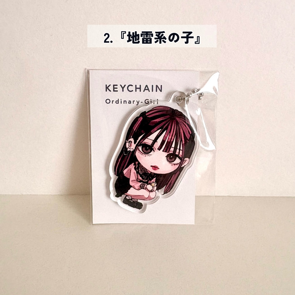 ミニキャラアクリルキーホルダー2種